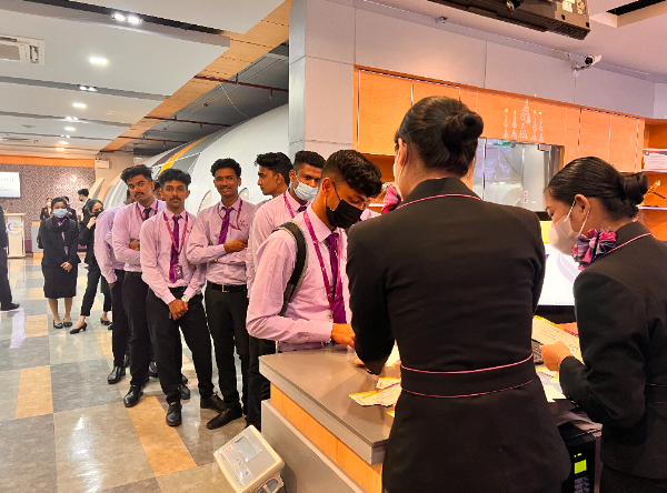Industrial Visit – Aviation Students at Grand Mercure Hotels, Bangalores