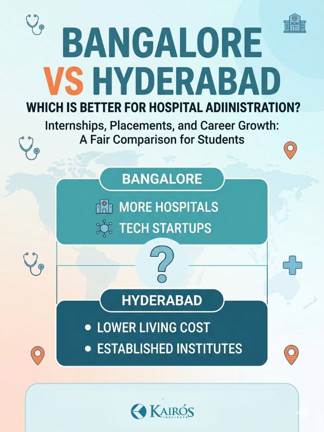 Is Bangalore a Better City Than Hyderabad to Study Hospital Administration?