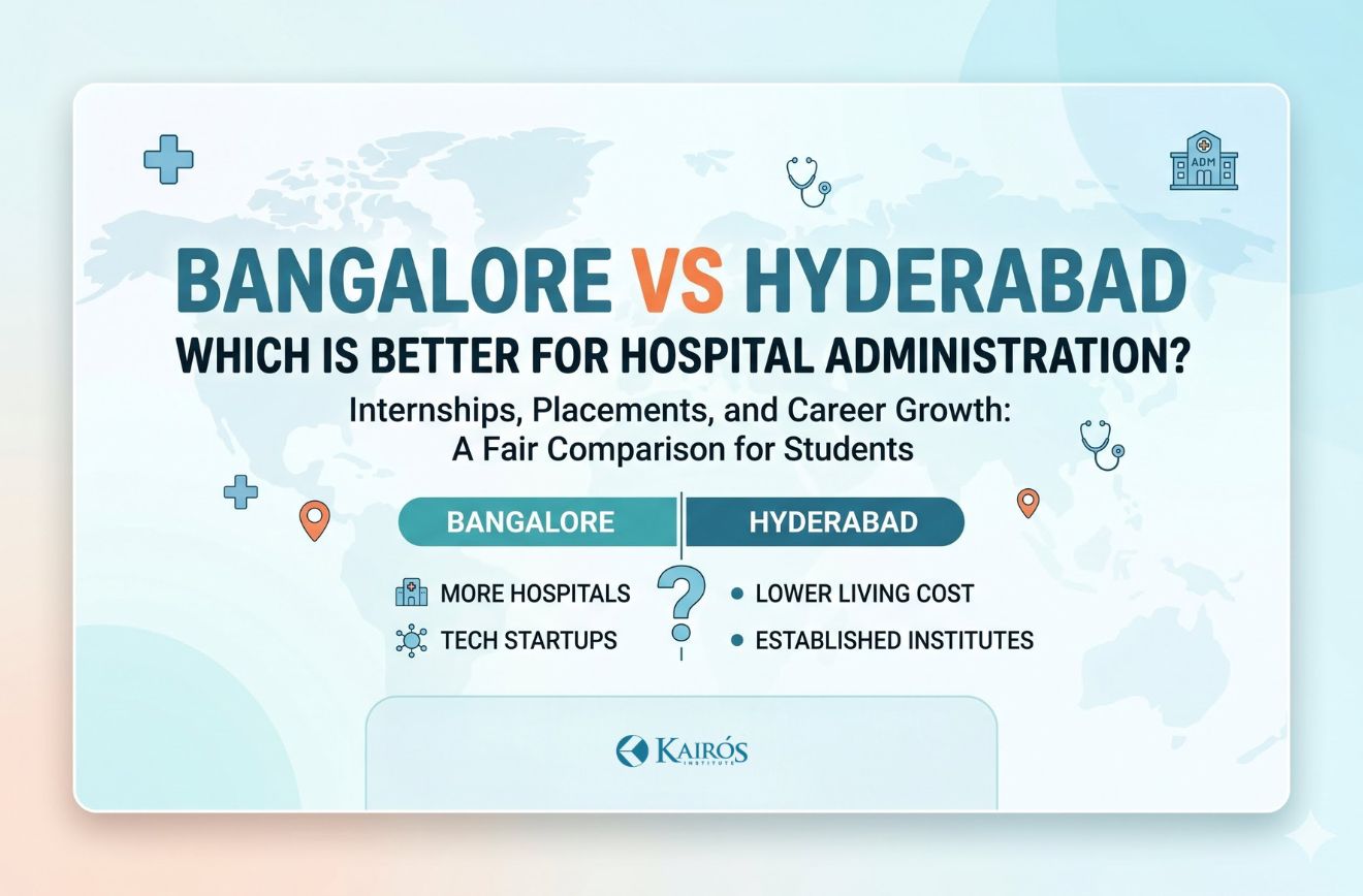 Is Bangalore a Better City Than Hyderabad to Study Hospital Administration?