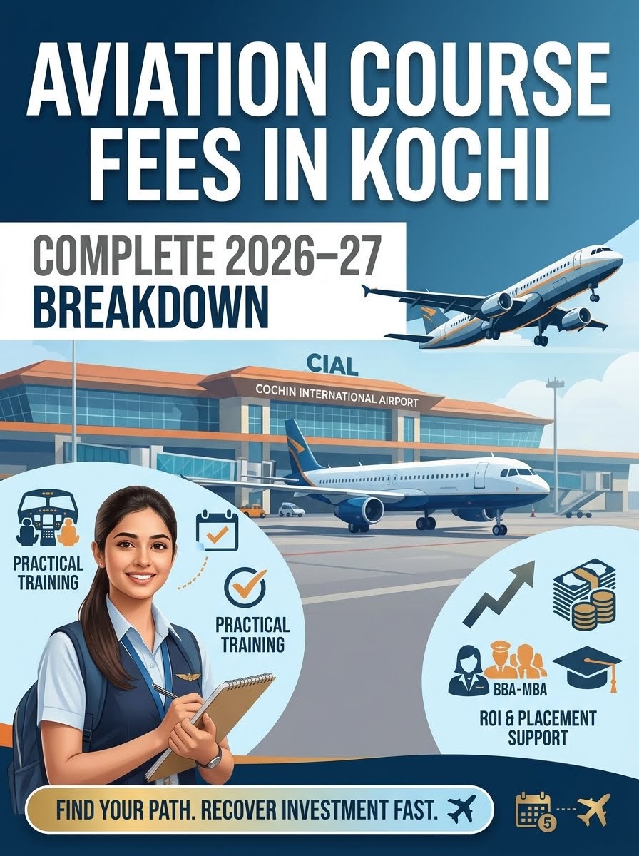 Aviation Course Fees in Kochi: Complete 2026–27 Breakdown