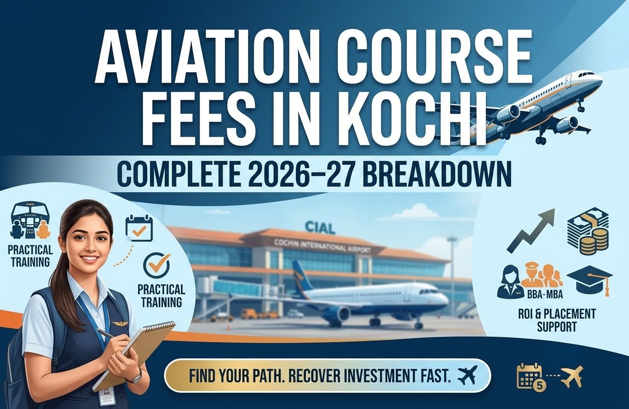 Aviation Course Fees in Kochi: Complete 2026–27 Breakdown