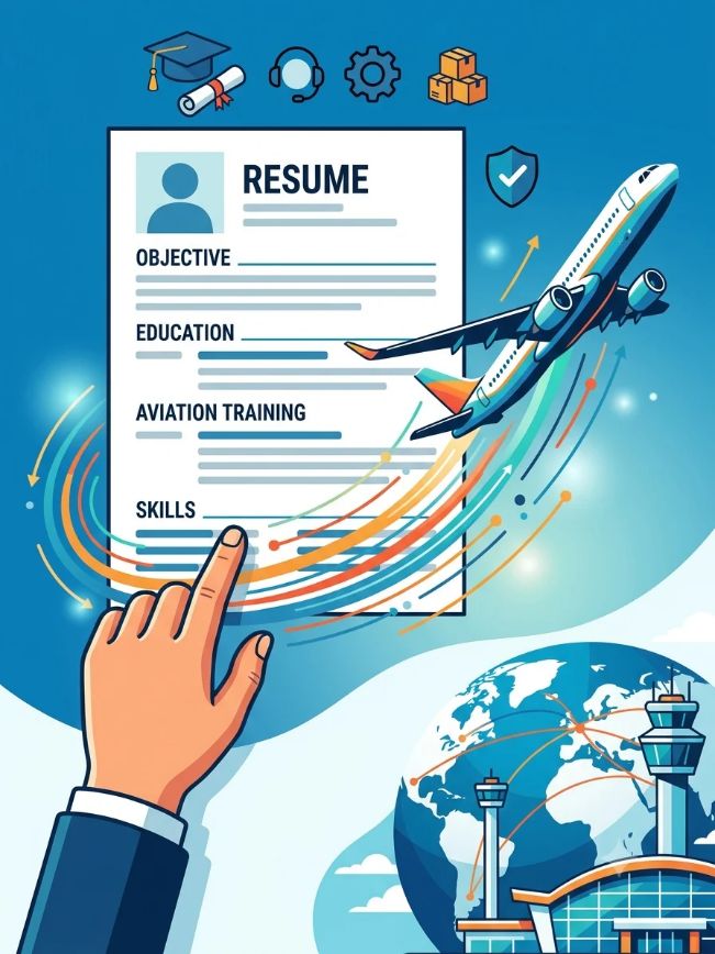 How to Build a Strong Resume for Your First Aviation Job