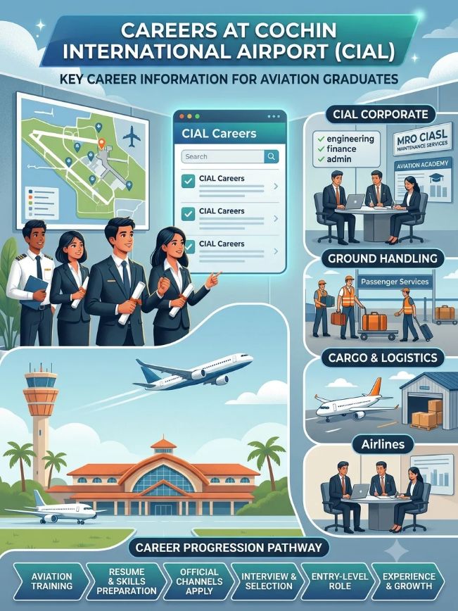 Careers at Cochin International Airport (CIAL): What Aviation Graduates Should Know