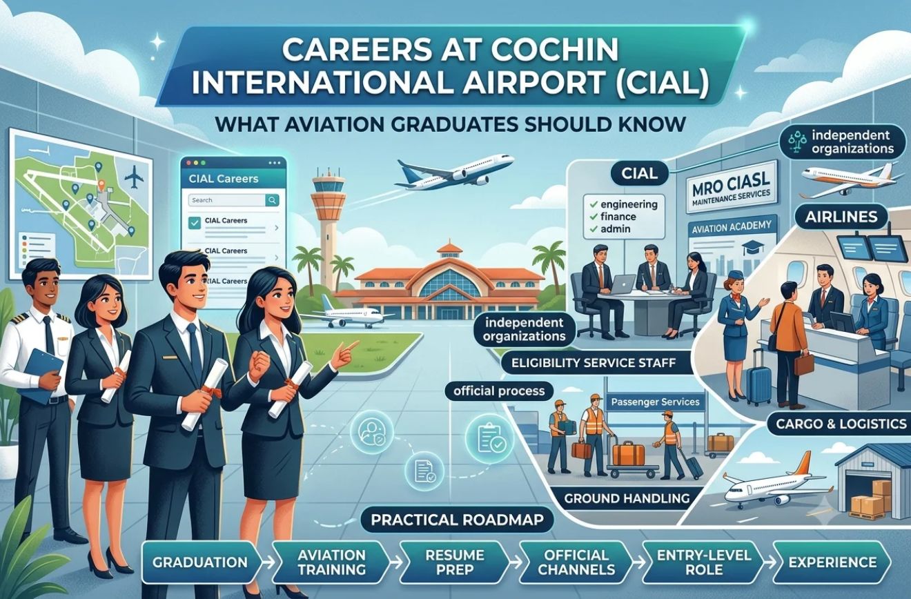 Careers at Cochin International Airport (CIAL): What Aviation Graduates Should Know