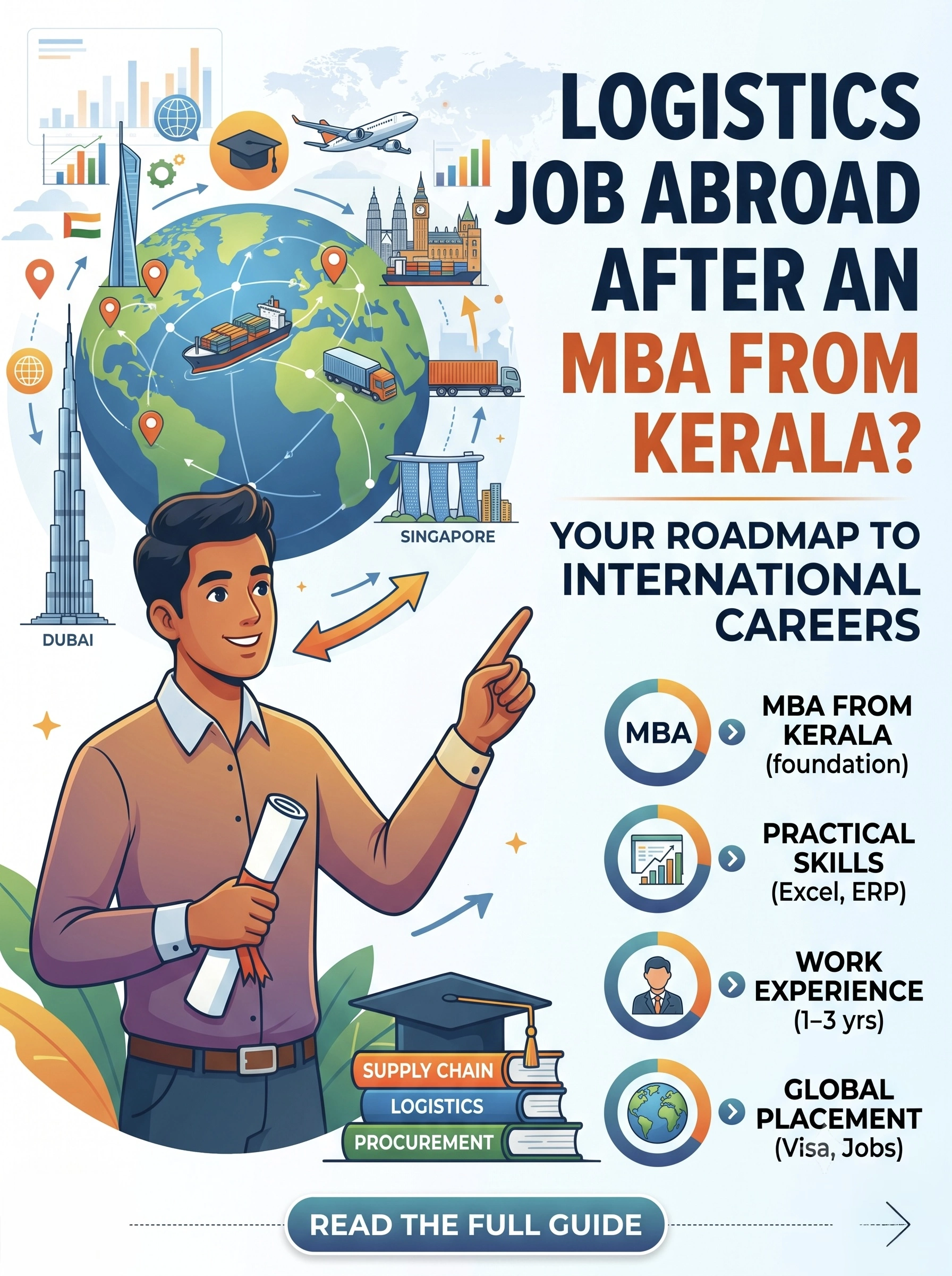 Can You Get a Logistics Job Abroad After an MBA from Kerala? A Realistic Guide